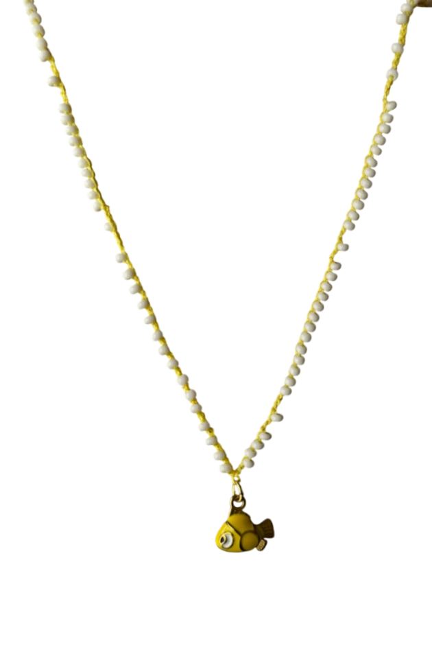 Collana con ciondolo pesciolino